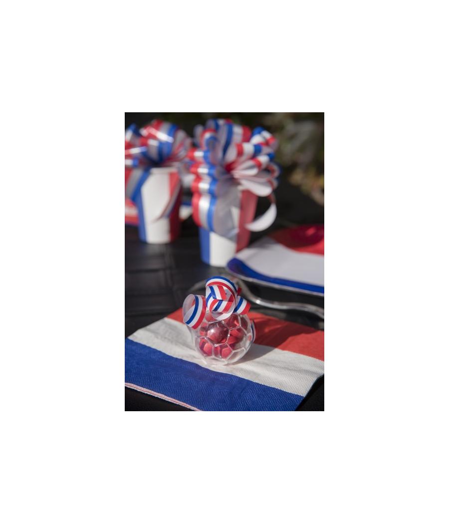 4 ballons de foot en plexi