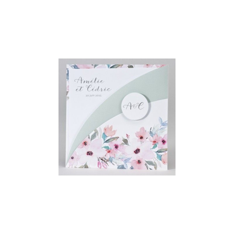 Faire part Pastel