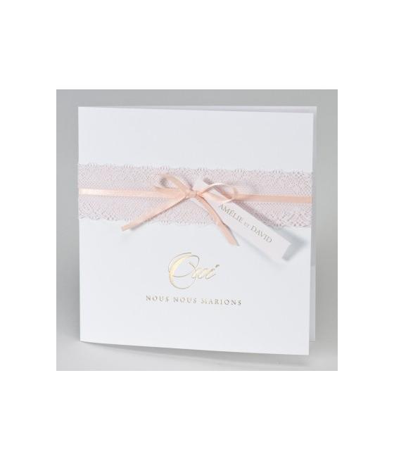 Faire part Oui nous nous marions