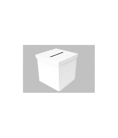 Tirelire mariage Blanc 