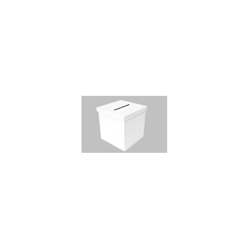 Tirelire mariage Blanc 