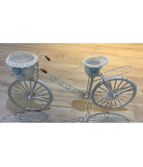 Vélo décoration blanc