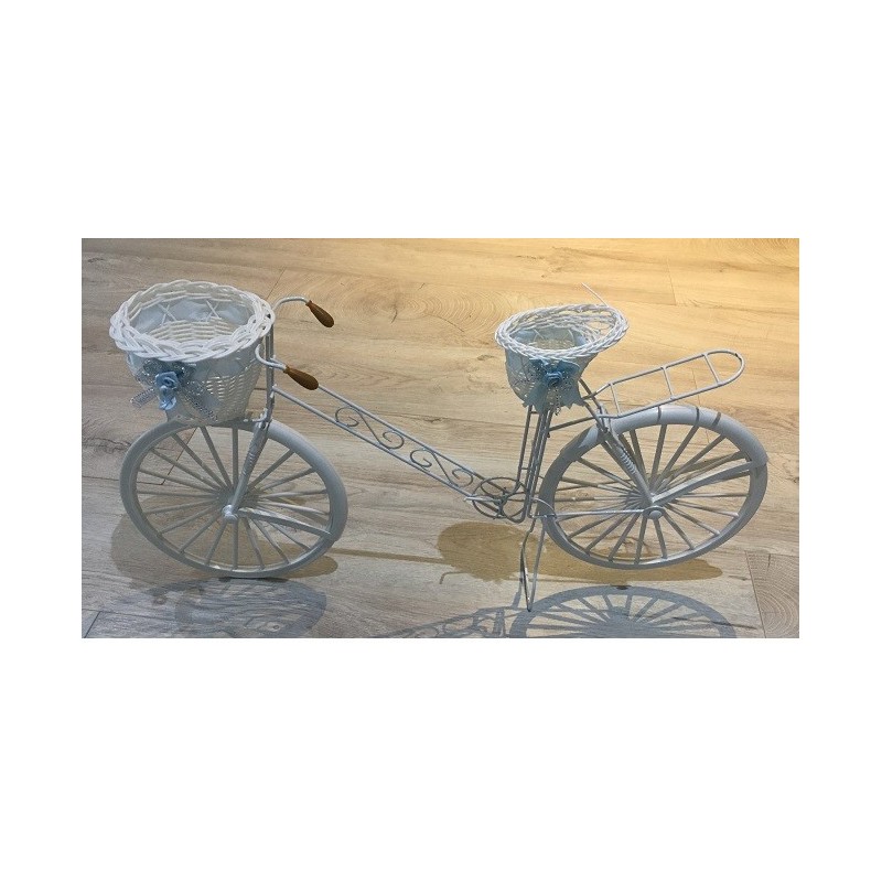 Vélo décoration blanc