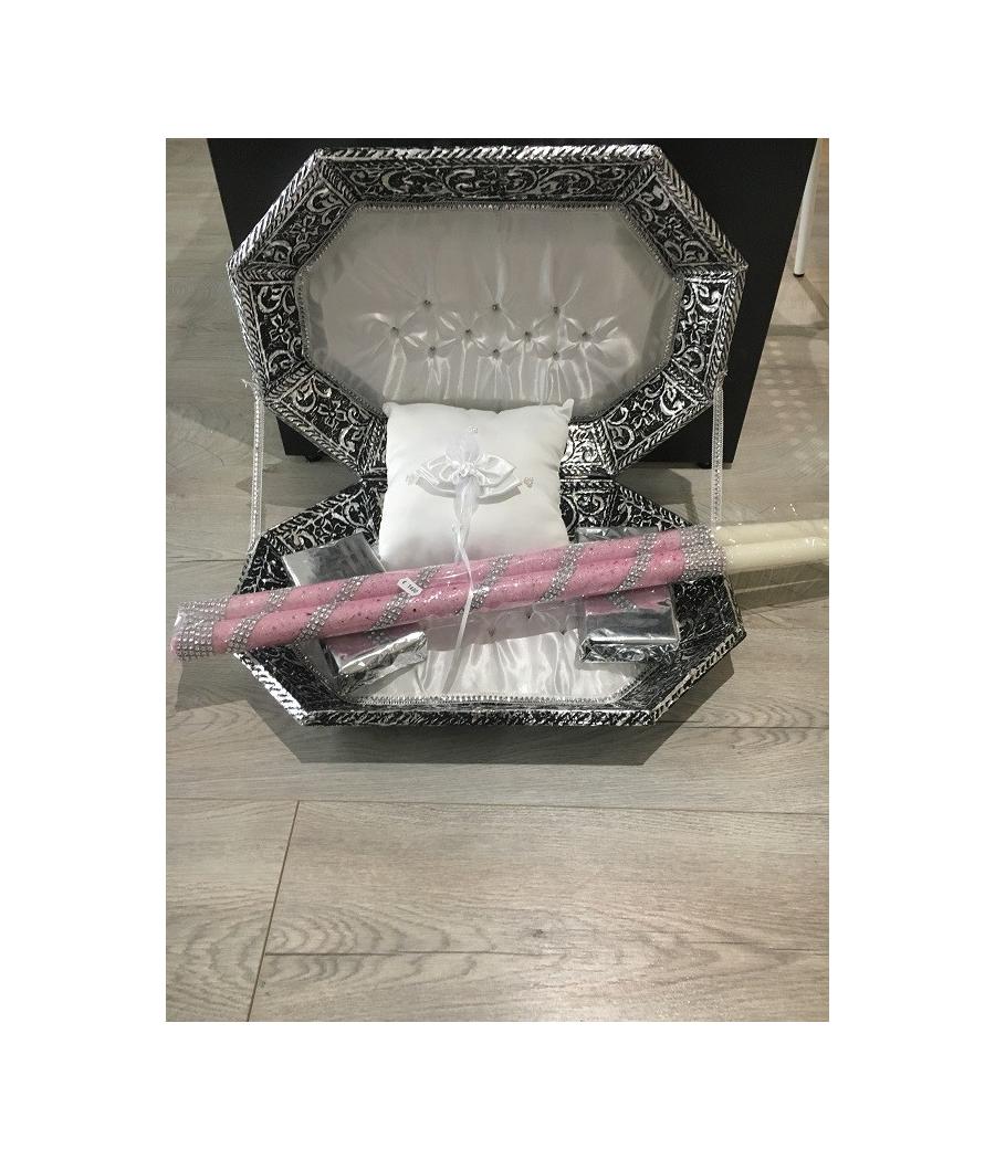 bougies roses