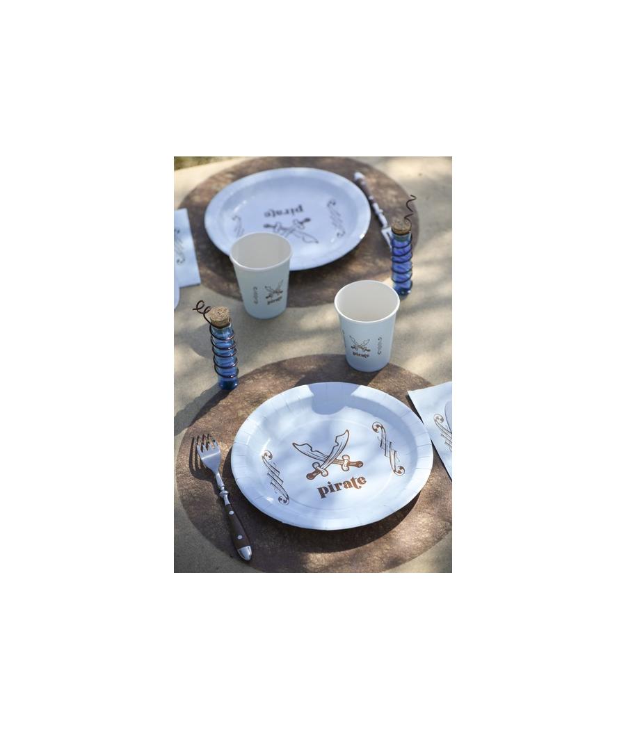 Assiettes pirate