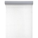 CHEMIN DE TABLE PLUMETIS BLANC