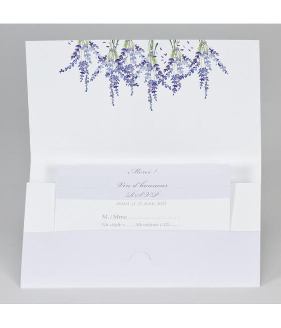 Faire-part La lavande