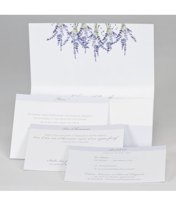 Faire-part La lavande