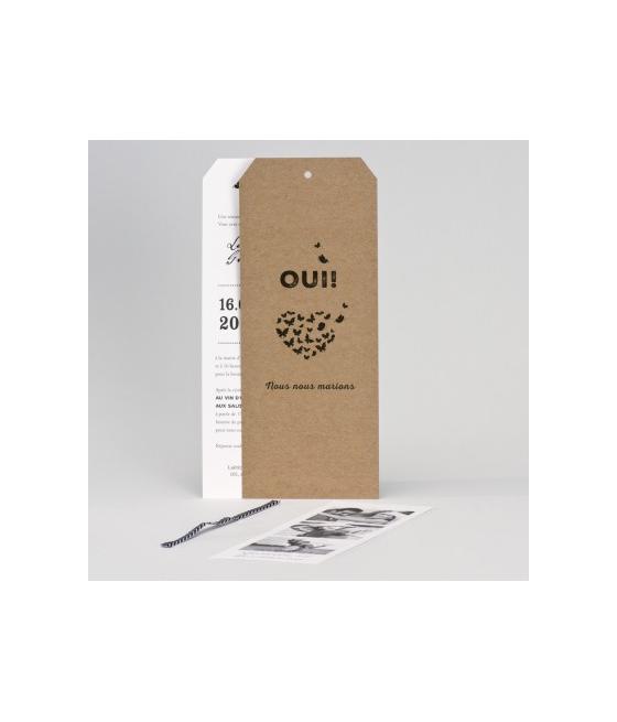 Faire-part mariage photomaton