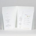 Faire-part blanc OUI avec photo