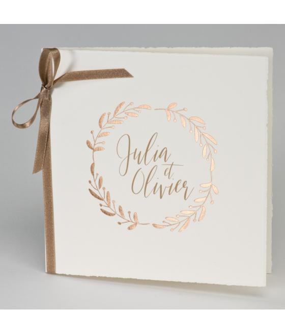 La couronne en rosé à chaud