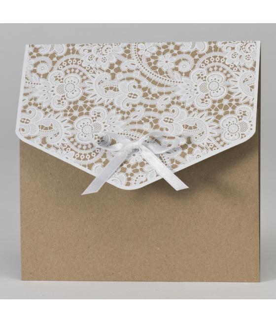 Mariage kraft-dentelle