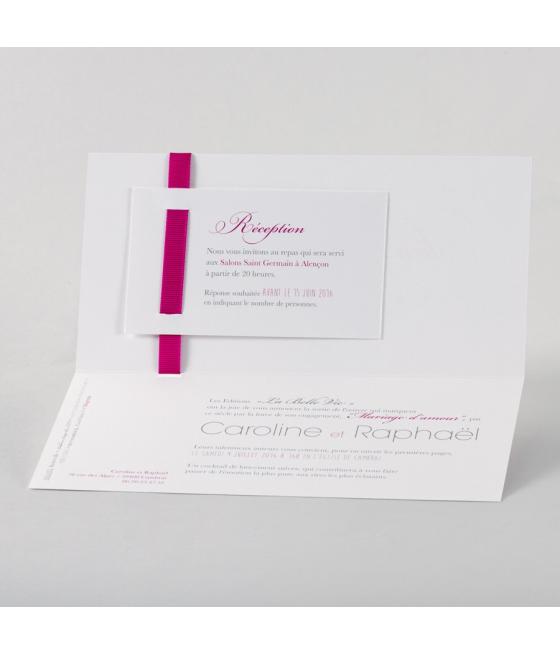 Fuchsia & blanc éclatant