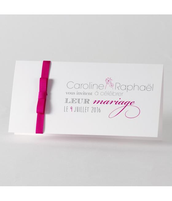 Fuchsia & blanc éclatant