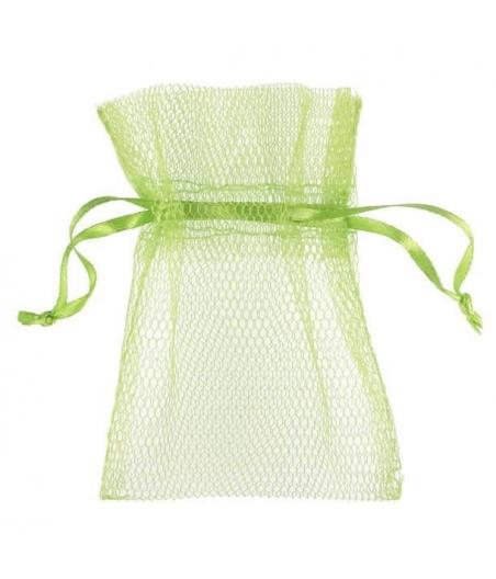 Sachet tulle vert