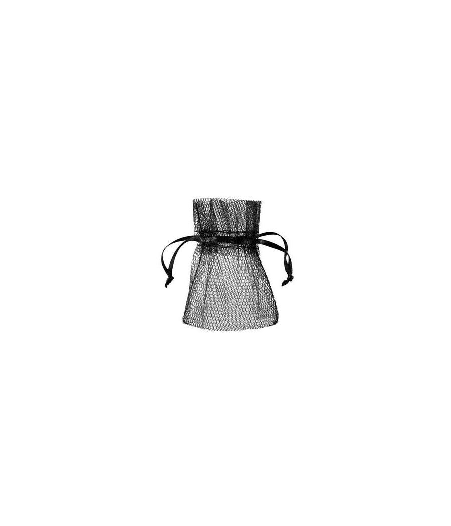 Sachet tulle noir