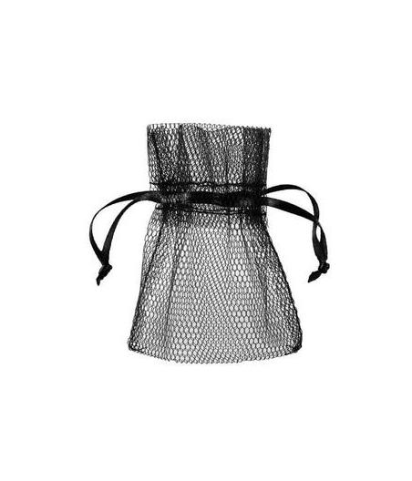 Sachet tulle noir