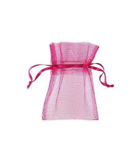 Sachet tulle fushia