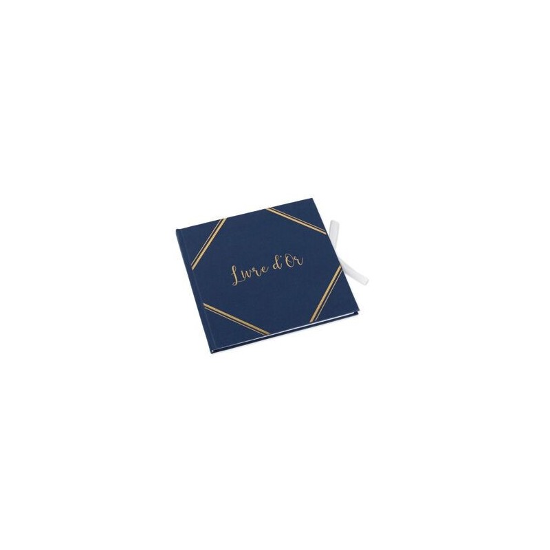 Livre d'or Bleu marine