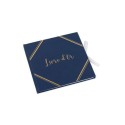 Livre d'or Bleu marine