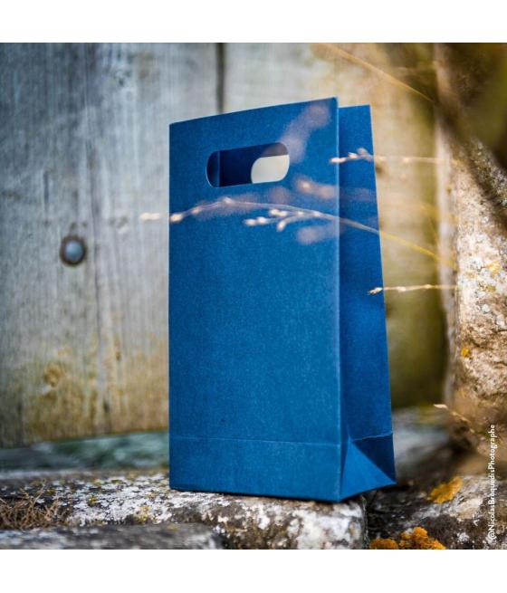 6 Sachets à Goodies Bleu marine