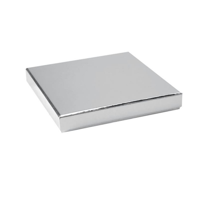 Boîte carrée Argent
