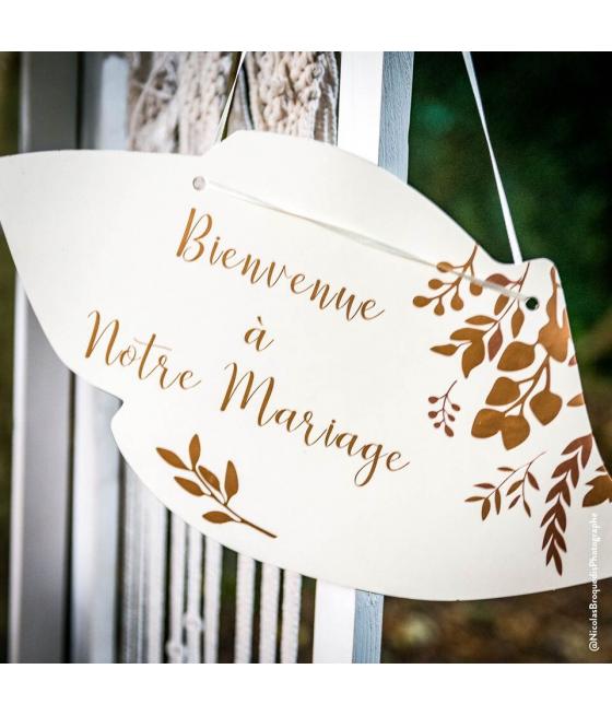 Jolie pancarte végétale