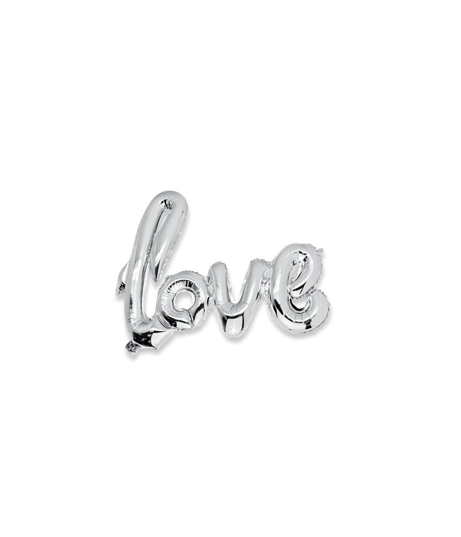 Ballon "Love" Argent