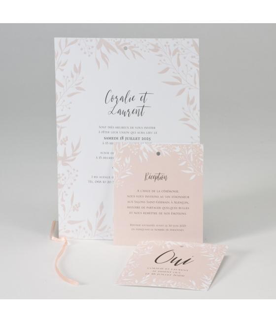 Faire-part Le mariage soft