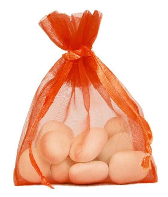 Grand sachet organdi Orange