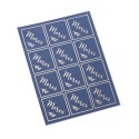 24 Stickers Merci