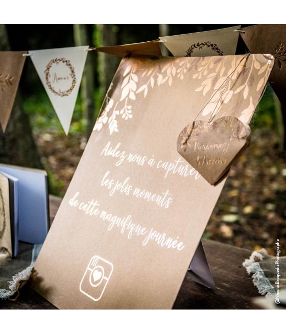 Joli panneau végétal