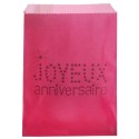 Sac Anniversaire Fuchsia (Sachet de 24 pièces)