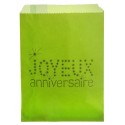 Sac Anniversaire Vert (Sachet de 24 pièces)