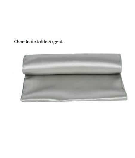 Chemin de table Argent