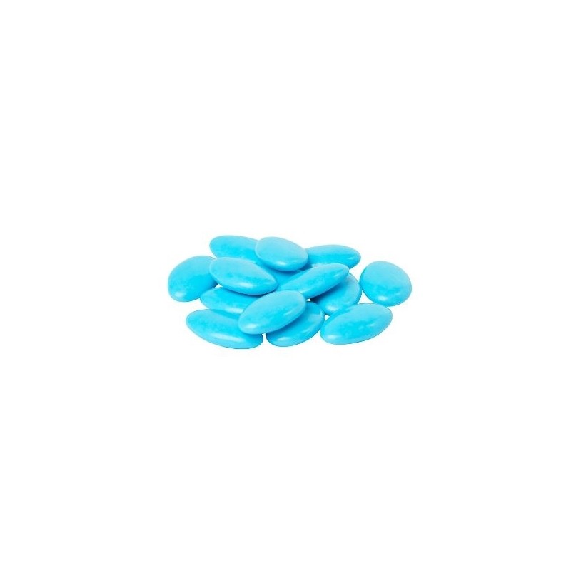 Dragées chocolat bleu caraibe