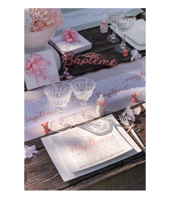 Serviettes Corail en papier