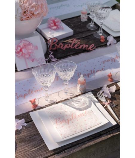 Serviettes Corail en papier
