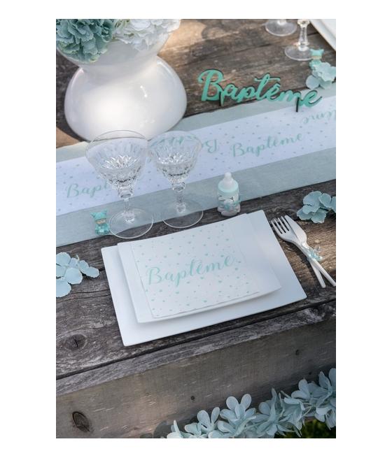 Serviettes Menthe en papier
