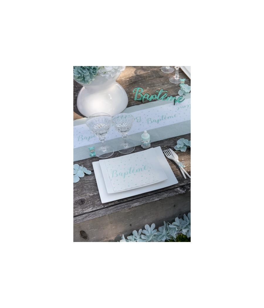 Serviettes Menthe en papier