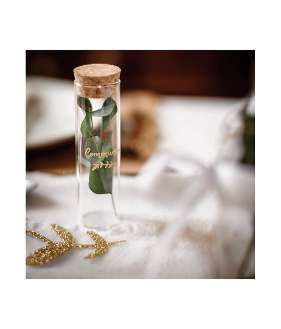 Tube à essai en verre Communion