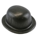 Chapeau melon paillettes noires
