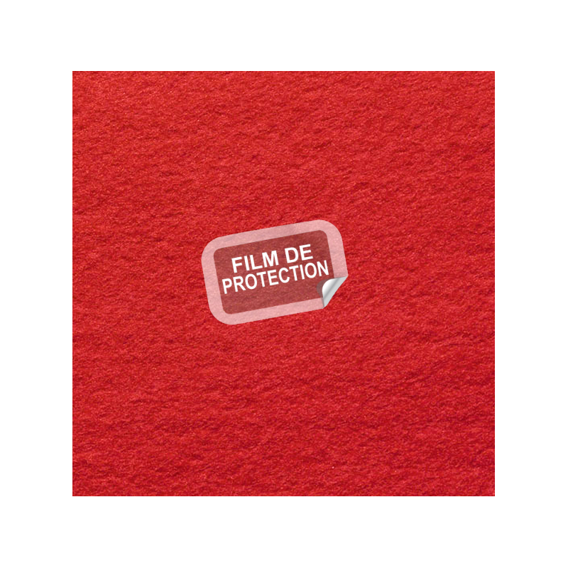 Tapis rouge Tapis rouge avec film de protection