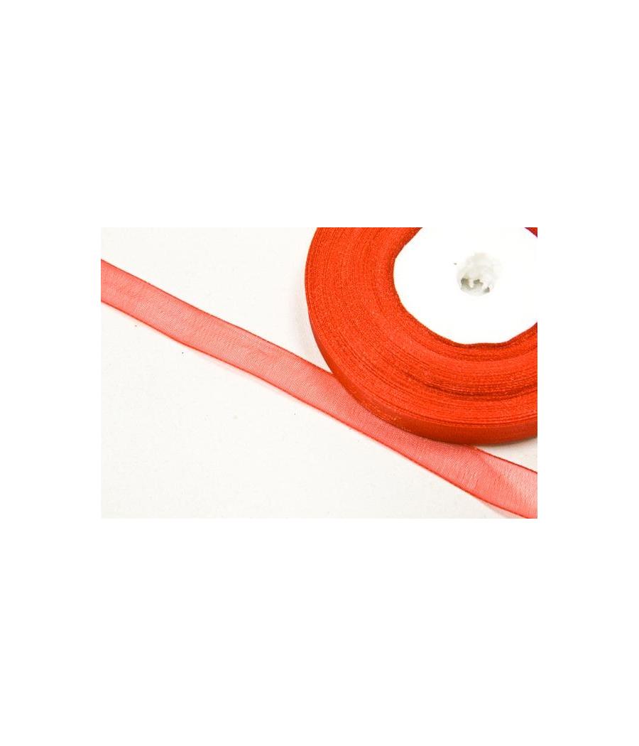 Ruban organza Rouge