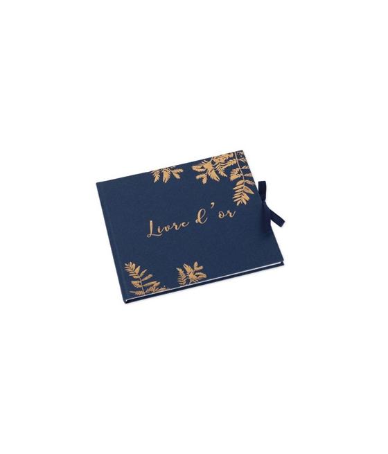 Livre d'or Fougère Marine cuivre