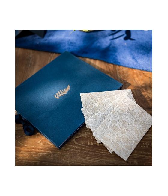 Livre d'or Fougère Marine cuivre