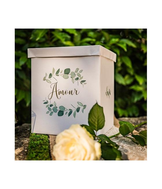 Urne "Amour" Eucalyptus