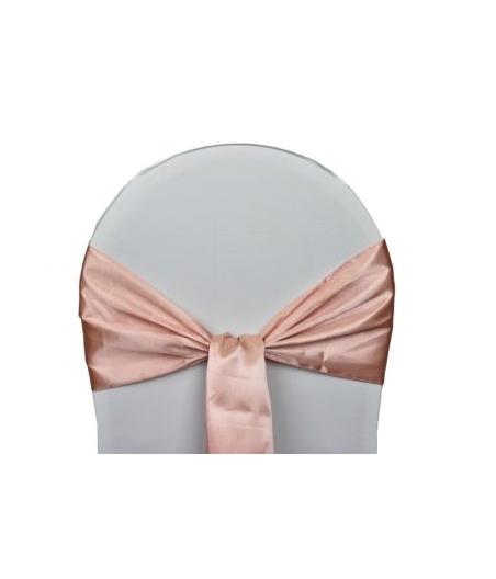 Location Noeuds de chaises Satin-Nude
