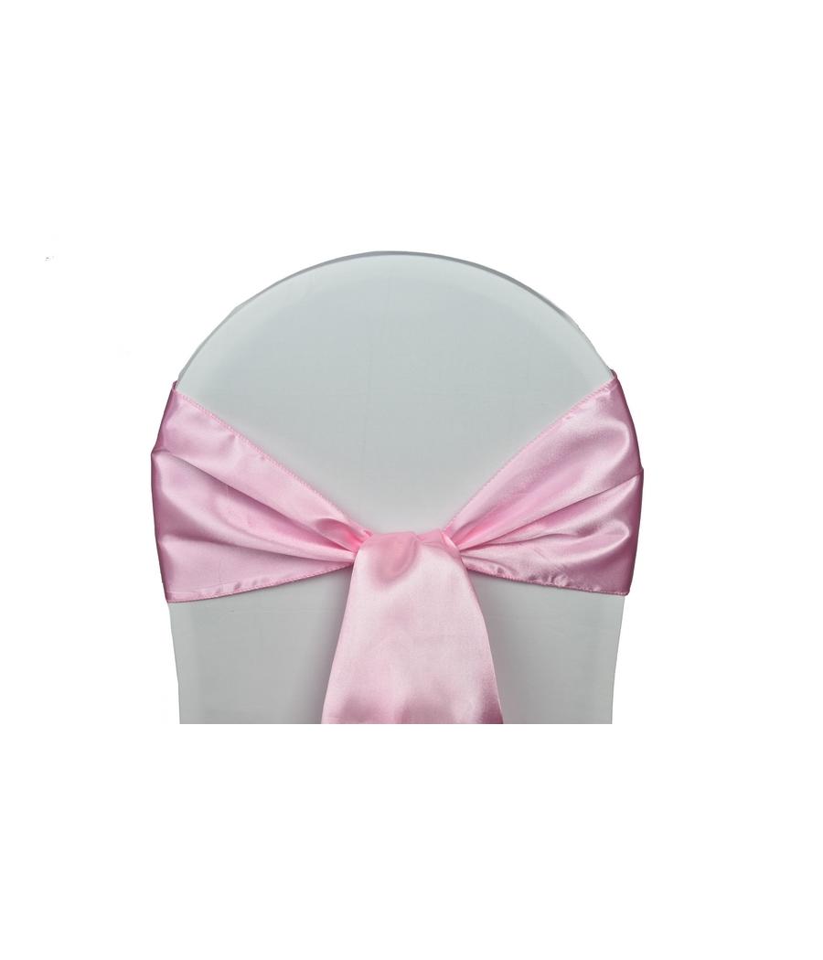 Location Noeuds de chaises Satin-Rose