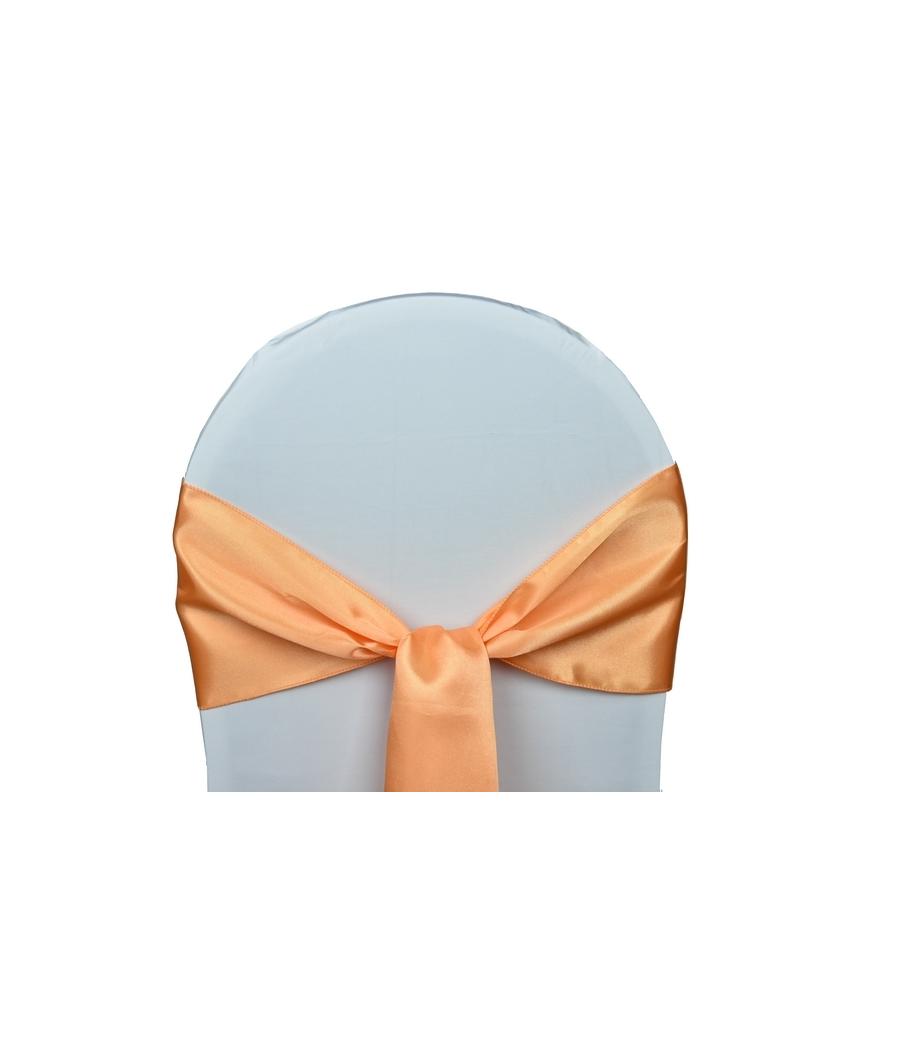 25 Noeuds de chaises Satin-Corail